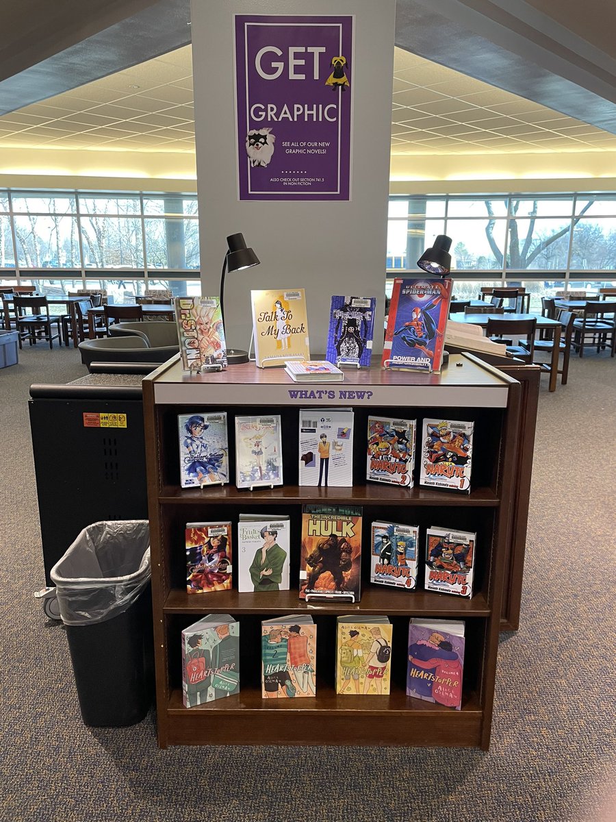 bvnwlibrary's tweet photo. So many new great books! Fight the winter doldrums with an awesome new book @bvnwlibrary @BVNW_Huskies @bvlibraries https://t.co/yOTzQSEbat