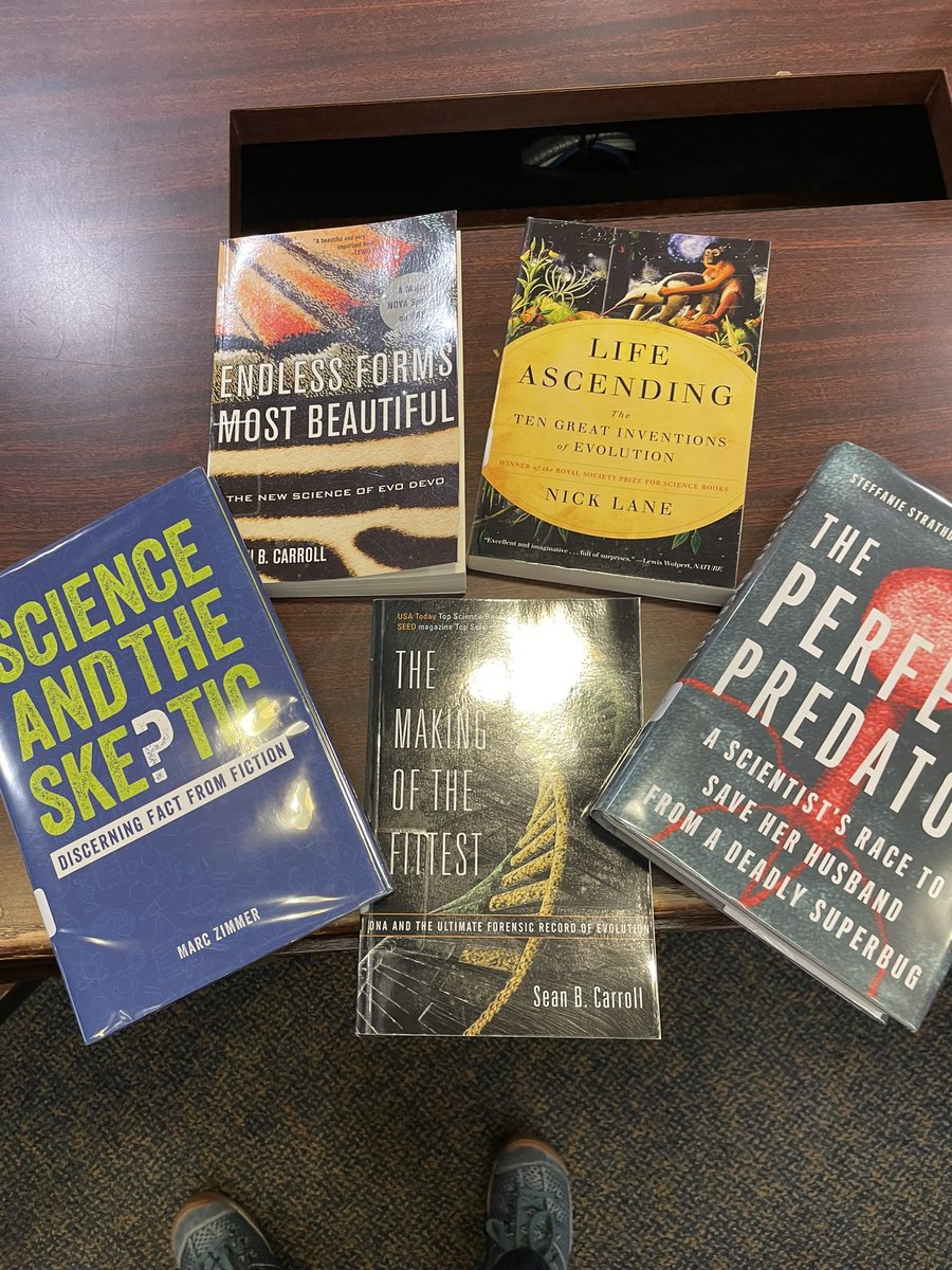 bvnwlibrary's tweet photo. So many new great books! Fight the winter doldrums with an awesome new book @bvnwlibrary @BVNW_Huskies @bvlibraries https://t.co/yOTzQSEbat