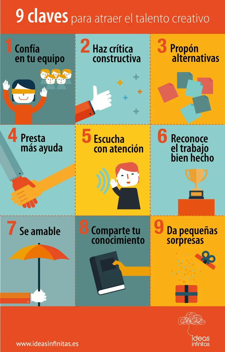 Claves para atraer el talento creativo creatividadenblanco.com/claves-para-at… a través de <a href="/creatividadblan/">Creatividad Blanco</a>