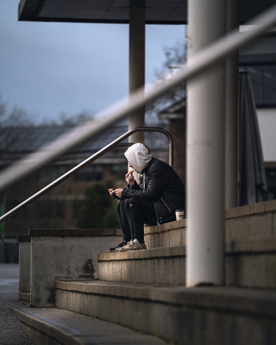 crisx7_'s tweet photo. He was just enjoying his Greggs till some arse with a camera came along https://t.co/a6JXF7fV8F