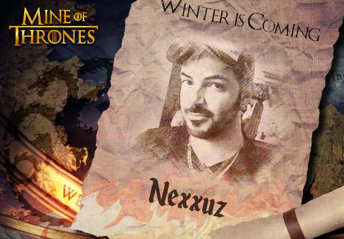 MineofThronesMC's tweet photo. 🦖¡Veinteavo participante, aquí no hay dinosaurios, pero el tío seguro que se las arregla que a este se le da bien to'! @NexxuzHD https://t.co/8XrbEqCrGM