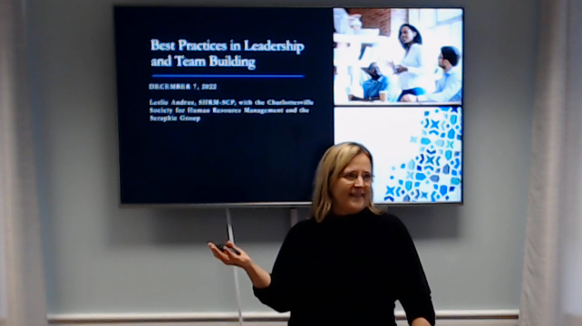 CvilleVAChamber's tweet photo. Become a more successful leader with key #leadership practices that have been proven to make a difference.
Watch the video from our recent Cville SHRM workshop: https://t.co/SoygwRnWgS
#cvilleshrm #humanresources #HR #alwayslearning #smallbusiness #charlottesville #cville https://t.co/dN76nv1zuz