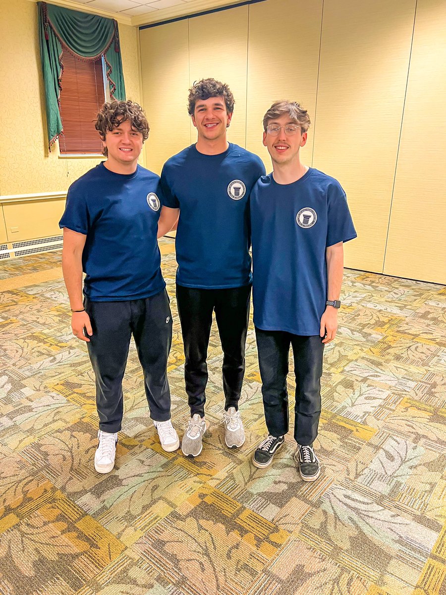 Beta_UC's tweet photo. Over the weekend brothers’ Davis Hagler, Jackson Nutter, &amp; Justin Finklestein attended the Wooden Institute.

Discussing our core values, how to cultivate leadership, and how to further our chapter.   #menofprinciple https://t.co/ehcO53SYa9