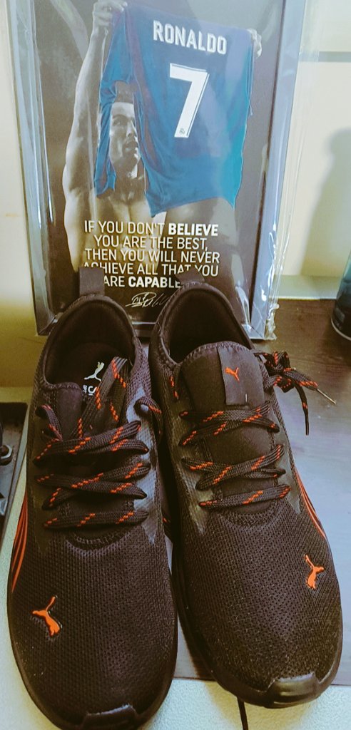 TigerStan9's tweet photo. Bought new shoes for walking practice 🔥🥳 !!
#walking #walkingforfuture #walkwithpuma https://t.co/fk8Jhbyb9e