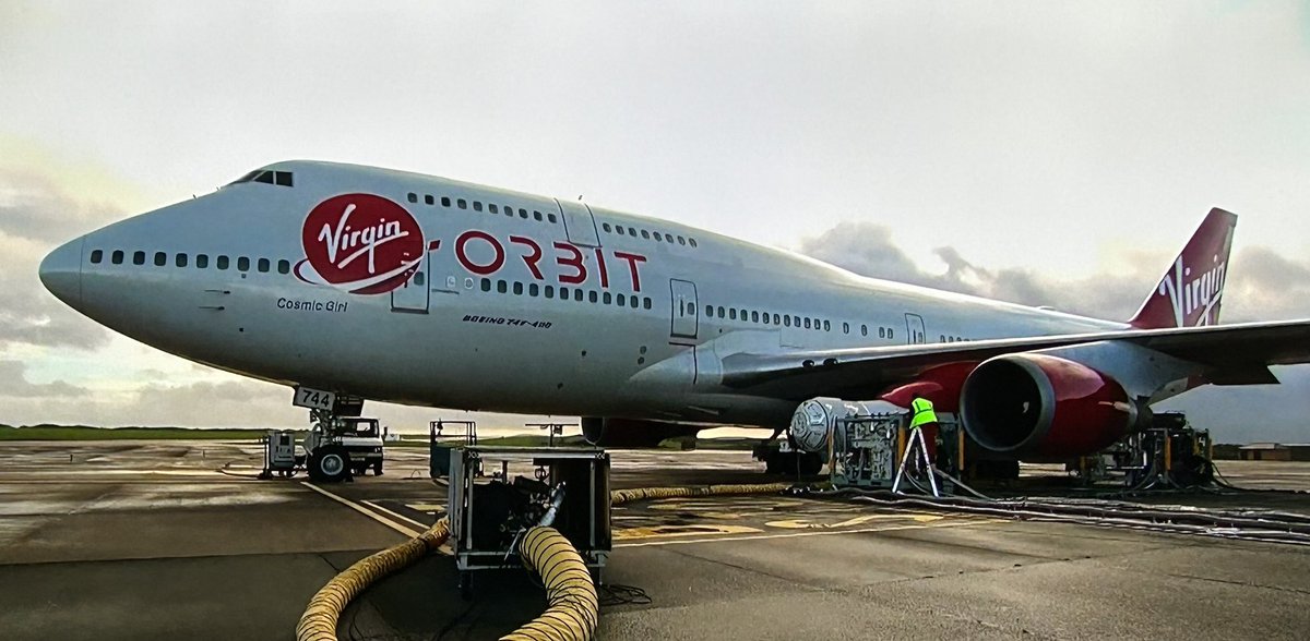 Looking forward to the launch of Cosmic Girl from Newquay tonight at 21,39. I flew on Cosmic Girl when she was with Virgin Atlantic.