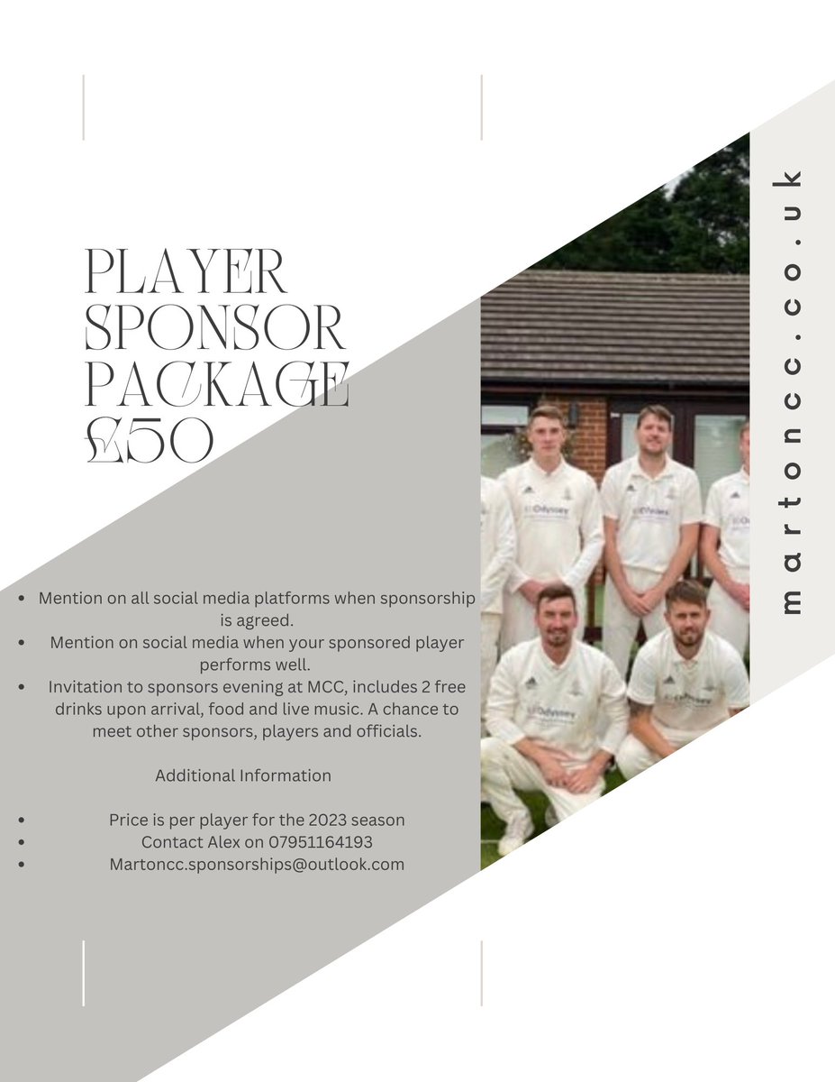 Marton Cricket Club 💙 tweet media