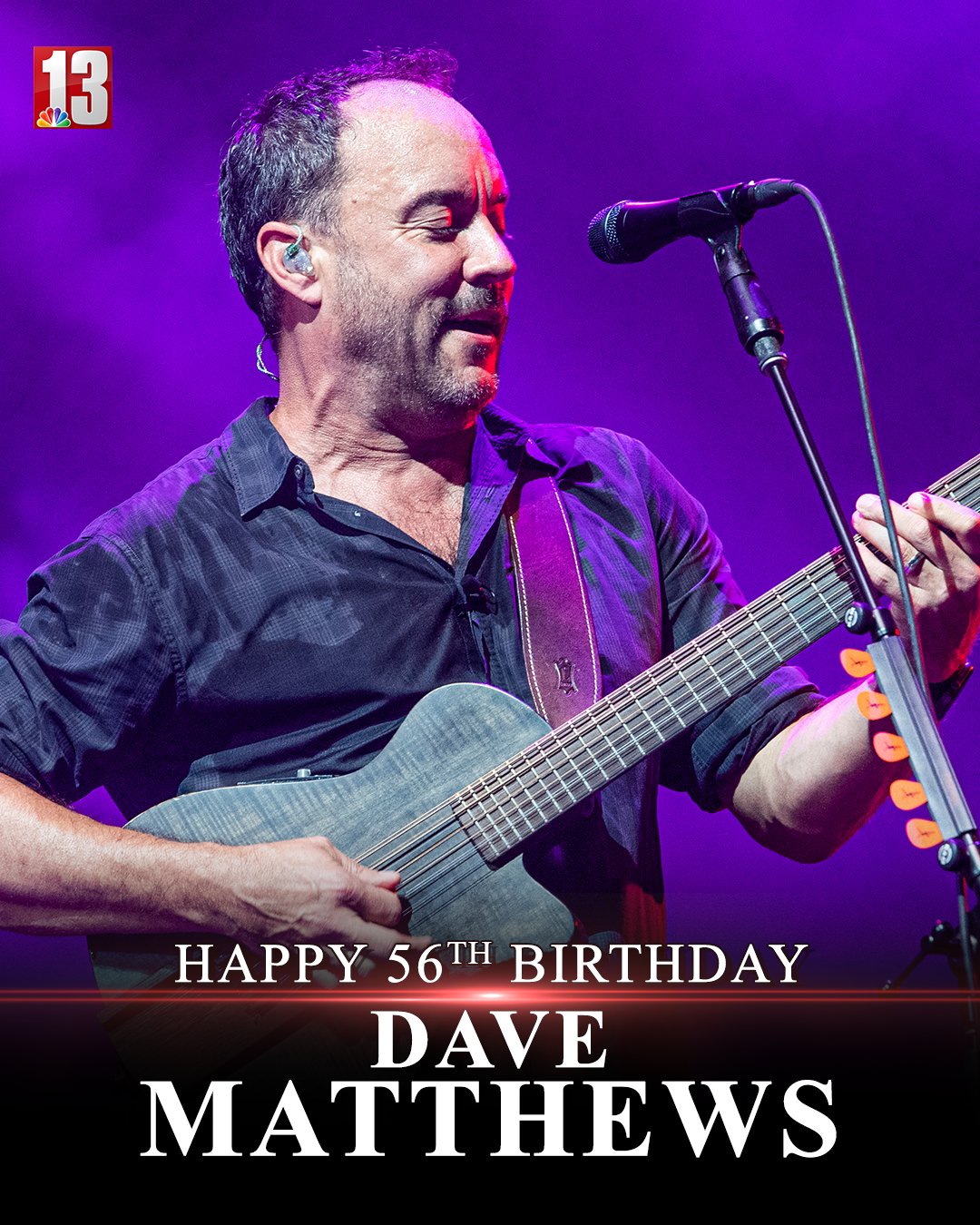    HAPPY BIRTHDAY! Dave Matthews is 56 today! What\s your favorite song? 