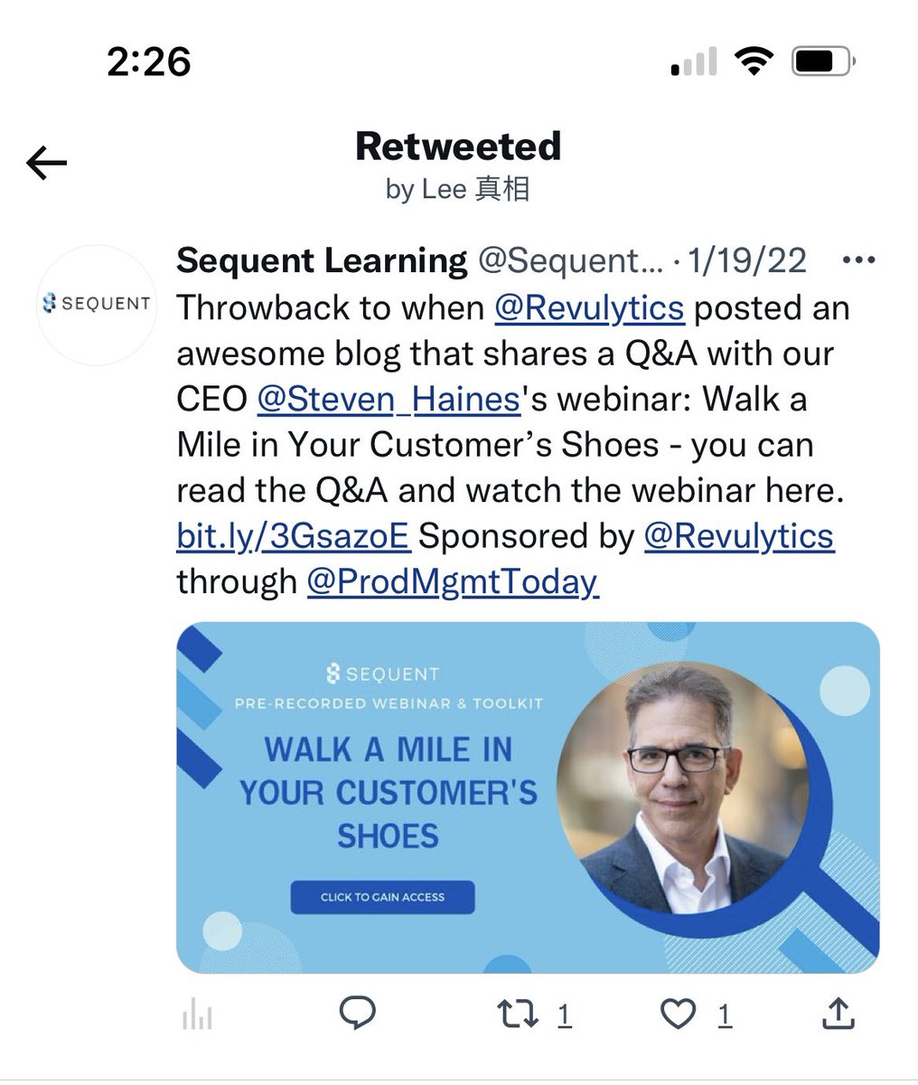 Steven_Haines's tweet photo. @MBonvoyAssist Here's a link to a webinar I delivered called walk a mile in the customers shoes. You might learn something. https://t.co/Z1mE4RSwAI