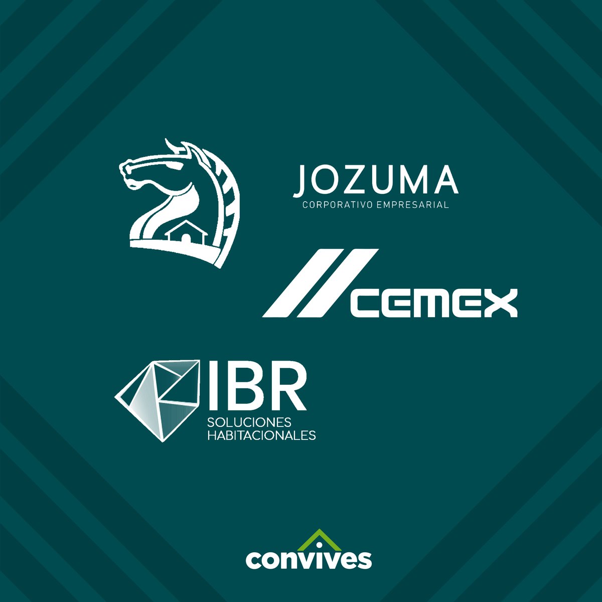 CONVIVES_mx's tweet photo. ¿Lo habías notado? Previamente hemos presentado diferentes desarrolladoras que son parte de CONVIVES. Poco a poco presentaremos más sobre ellas para que las conozcas. 🏗👨👩👧👦🏘
#CONVIVES #desarrolladoras #misión #servicios #orgullosos #quéhacemos https://t.co/mNbhkaAGDl