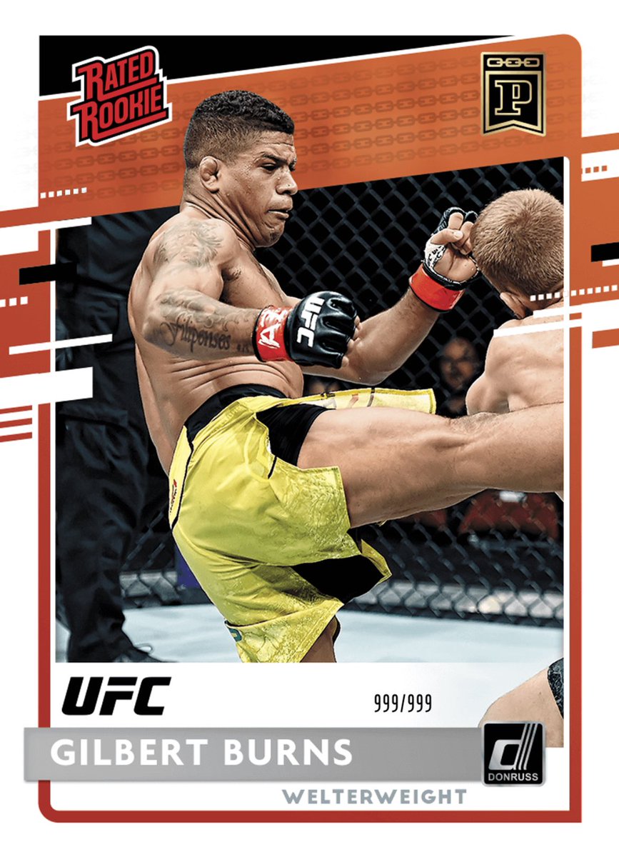 calfkicked's tweet photo. Big man @GilbertDurinho repping Panini NFTs! Here are a couple of Gilberts from my collection. Still think he edged that fight against Chimaevโฆ ๐ช #ufcnft #thehobby #whodoyoucollect #panininft #ratedrookie https://t.co/qOuVMuY4m6