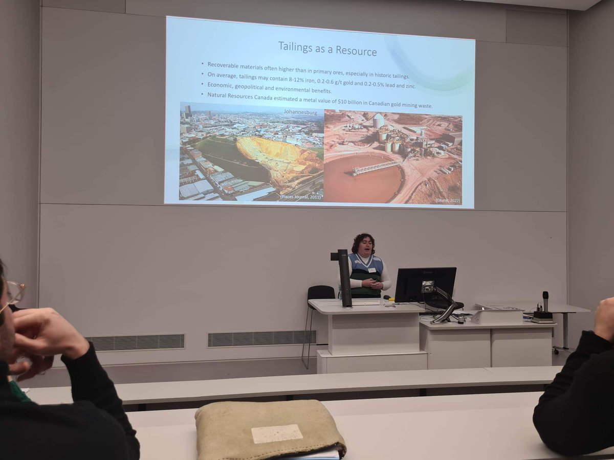 Last week I had the pleasure of attending the MDSG conference in Leicester! I presented research on climate change and tailings dams, and posed the question; do traditional tailings dams have a future?

Thank you to the organising committee for a great few days! <a href="/MDSG2023/">MDSG 2023</a>