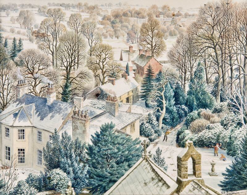 LBFlyawayhome's tweet photo. Other work by the Ladybird artists
‘Winter Sunshine at Nether-Alderley’
#SRBadmin https://t.co/mtgdQhd2C1