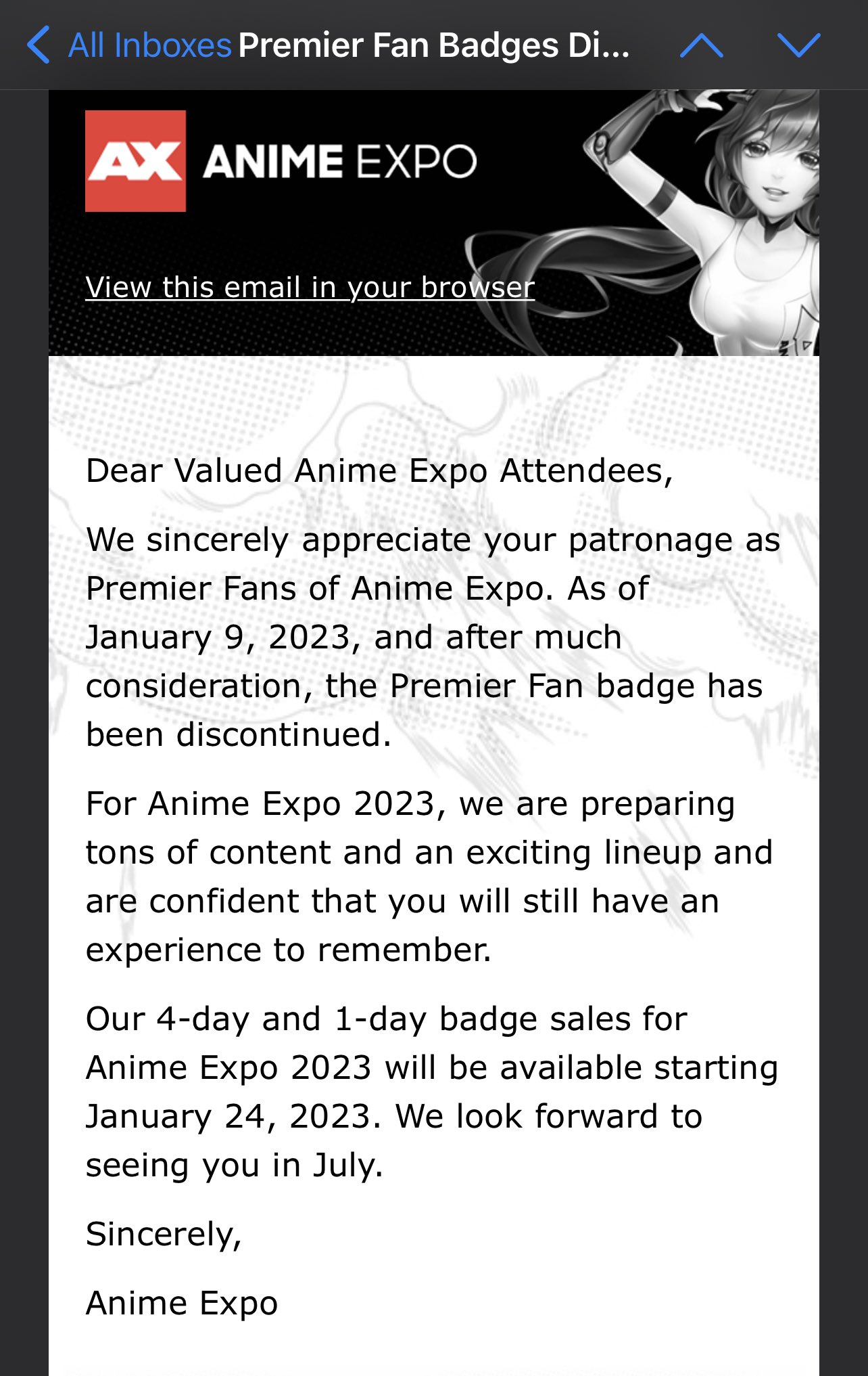 Template anime expo