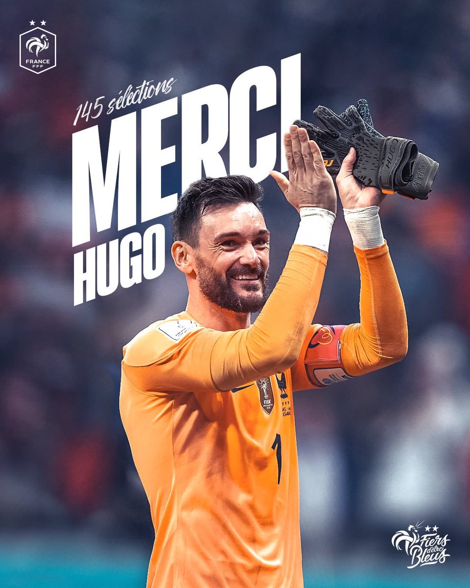 Fichajes.com on Twitter: "Oficial | Hugo Lloris cuelga los guantes en la Selección Francesa https://t.co/PWEvTNAPsa" /