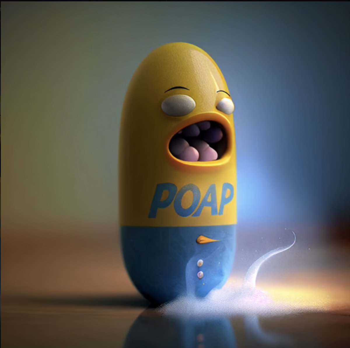 sugashane_dip's tweet photo. I am so excited to have finally acquired my first POAP from Cyan Rarson at @NotPOAPNFT. Everyone has talked about how horrible the poap grind has been just to maybe get a shot to mint an NFT. but happy to report i didnt fade generation wealth this time https://t.co/6FniEZydvA