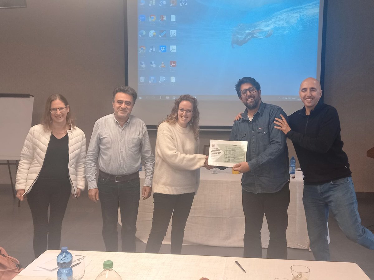 Congratulations to my master student -Amit Raz Magid for winning Best Talk - I'm proud of you!!