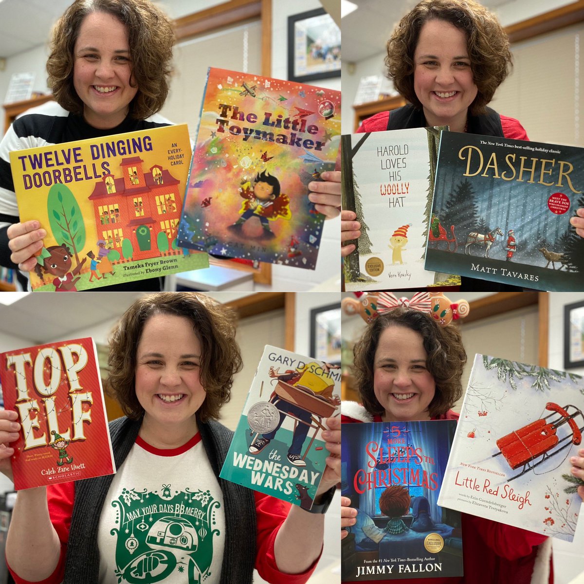 StefaniePitzer's tweet photo. August ➡️ December 2022
✨26 pictures books to K-4th grade
✨15 first chapters to 5th-8th grade
We Read Wednesdays &amp; First Chapter Fridays are some of my favorite ways to spend lunch as a principal. #LWRocketsRead #Pitzer2a #Pitzer3c #momsasprincipals #PrincipalOfficeHours https://t.co/efEBot7cNq