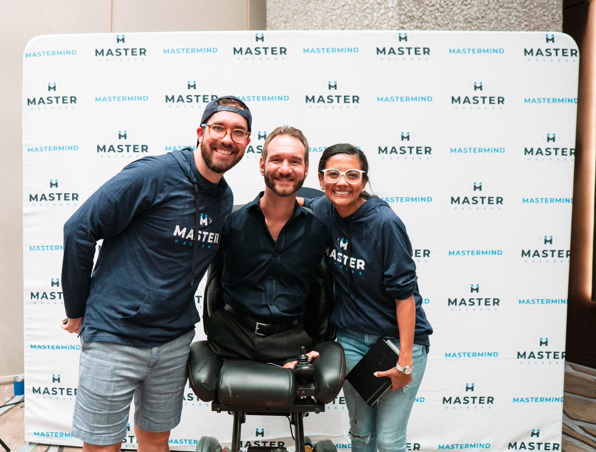 HiteJc's tweet photo. What would your life be like if anything were possible…🤔
Born without arms or legs, Nick Vujicic overcame his disabilities to live an independent, rich, fulfilling, and “ridiculously good” life while serving as a role model for anyone seeking true happiness.🙏🏼 https://t.co/6XjQIQCNrf