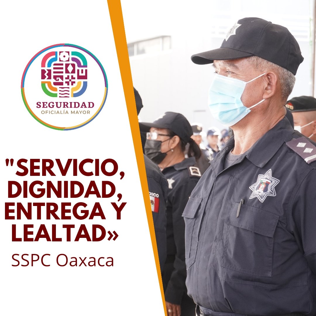 Omayorsspc's tweet photo. Cada día se realiza un arduo trabajo para que las familias oaxaqueñas vivan con paz, seguridad y justicia.

@GobOax  @SSPC_GobOax @salomonj  #Secretariadeseguridadyproteccionciudadana #oaxacamexico https://t.co/ZQzXgUzU8p