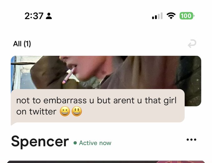 i am now deleting hinge https://t.co/zIzwRdb5Xr
