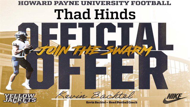 After a great conversation with <a href="/CoachBachtel/">Coach Kevin Bachtel</a> I’m blessed to say, I have received my first offer. <a href="/CoachPhillips55/">Coach Phillips</a> <a href="/HeadLion5/">Sammy Burnett</a>