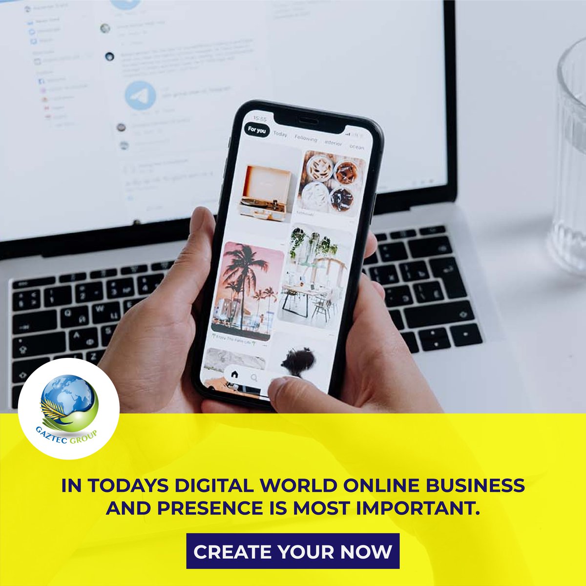 llcgaztec's tweet photo. Get Your Digital Presense Now .  Start Your Online Business Today
Contact us - 703-656-1436
Reach us on - sales@gaztec.com
Visit us at -  https://t.co/117ZqRmMsq
#businesssupportservices #businessdevelopment #onlinebusiness
#mobileapplication #websitedevelopment #digitalpresense https://t.co/N3TSs00Rtr