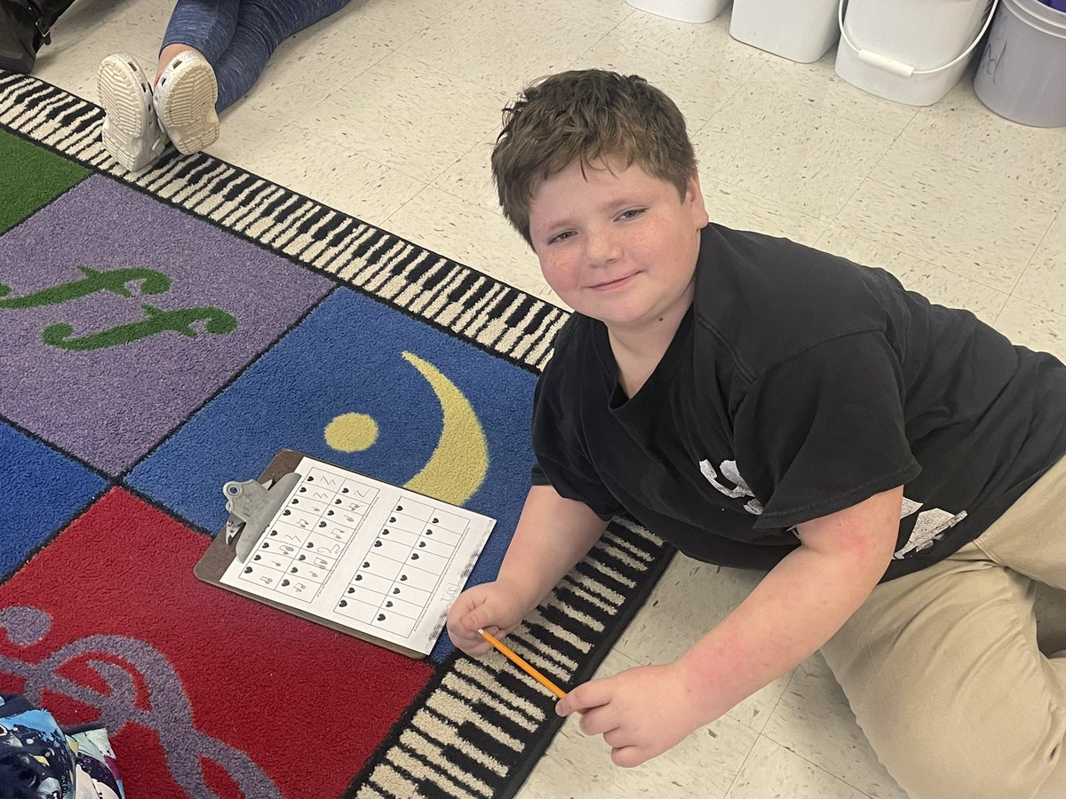 MrsB323's tweet image. 3rd graders composed their own rhythms to play on instrument next music class. Creative and focused learners! #JCSchoolsChampions #WeAreElementary @jcschoolselemed @North_Tweets @MusicplayTV