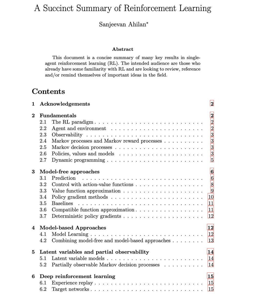 Jeande_d's tweet photo. A Succinct Summary of Reinforcement Learning

A brief(but comprehensive) summary of reinforcement learning. This is an excellent resource for anyone who wants to brush up on basic techniques/concepts of the RL field.

https://t.co/owWthr2NTI https://t.co/40JqM5y2e2