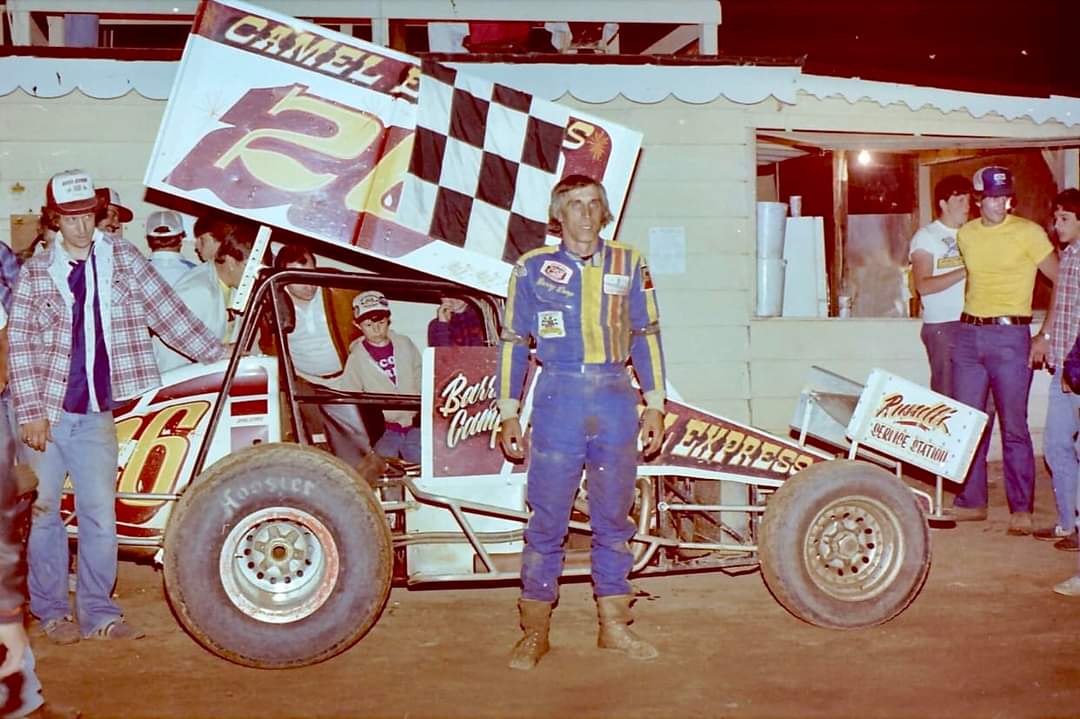 Today's Photo of the Day features Barry Camp in victory lane with the Frank Campbell owned #26 after a 1983 feature win <a href="/RaceSelinsgrove/">Selinsgrove Speedway Archive 2011-2022</a> 

 📸 Barry Skelly

All the News that's fit to Sprint. Hoseheads.com