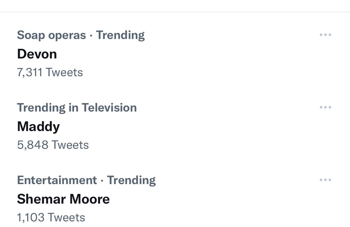 Devon trending, as he should 🥰🙌🏽👏🏽👌🏽🥳🥳🥳🥳 what a brilliant performance by Bryton today...so subtle and yet he was able to get his point across to Tucker in his own direct way. Beautiful work by @BrytonEjames as usual. 👏🏽#GiveHimHisEmmy #TeamDevon #yr <a href="/YandR_CBS/">Young and Restless</a>