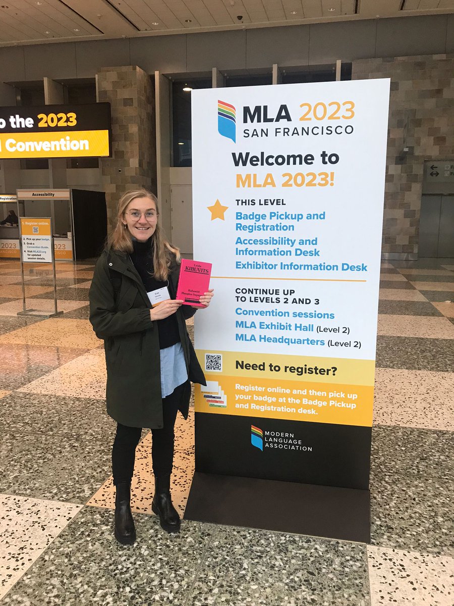 Eret Talviste (@eret_talviste) on Twitter photo First #MLA23 done. Kibuvits did not get much airtime because there were many other exciting papers and ideas (in our roundtable and elsewhere), but I'm happy I brought her and Estonian lit here! Thanks <a href="/Pavel/">Pavel Richter</a> for organising the panel #350 on peripheral modernisms. First #MLA23 done. Kibuvits did not get much airtime because there were many other exciting papers and ideas (in our roundtable and elsewhere), but I'm happy I brought her and Estonian lit here! Thanks <a href="/Pavel/">Pavel Richter</a> for organising the panel #350 on peripheral modernisms.