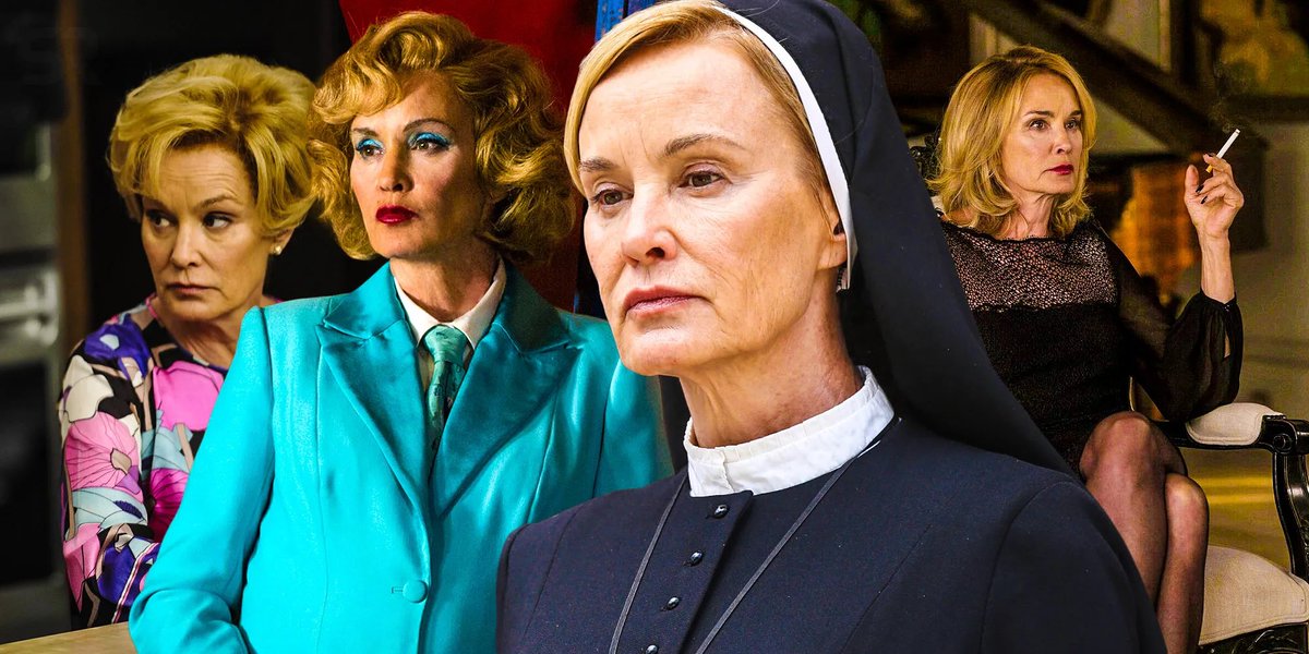 AHS_Source's tweet image. Legend alert. Who’s your favorite Jessica Lange character in AHS?