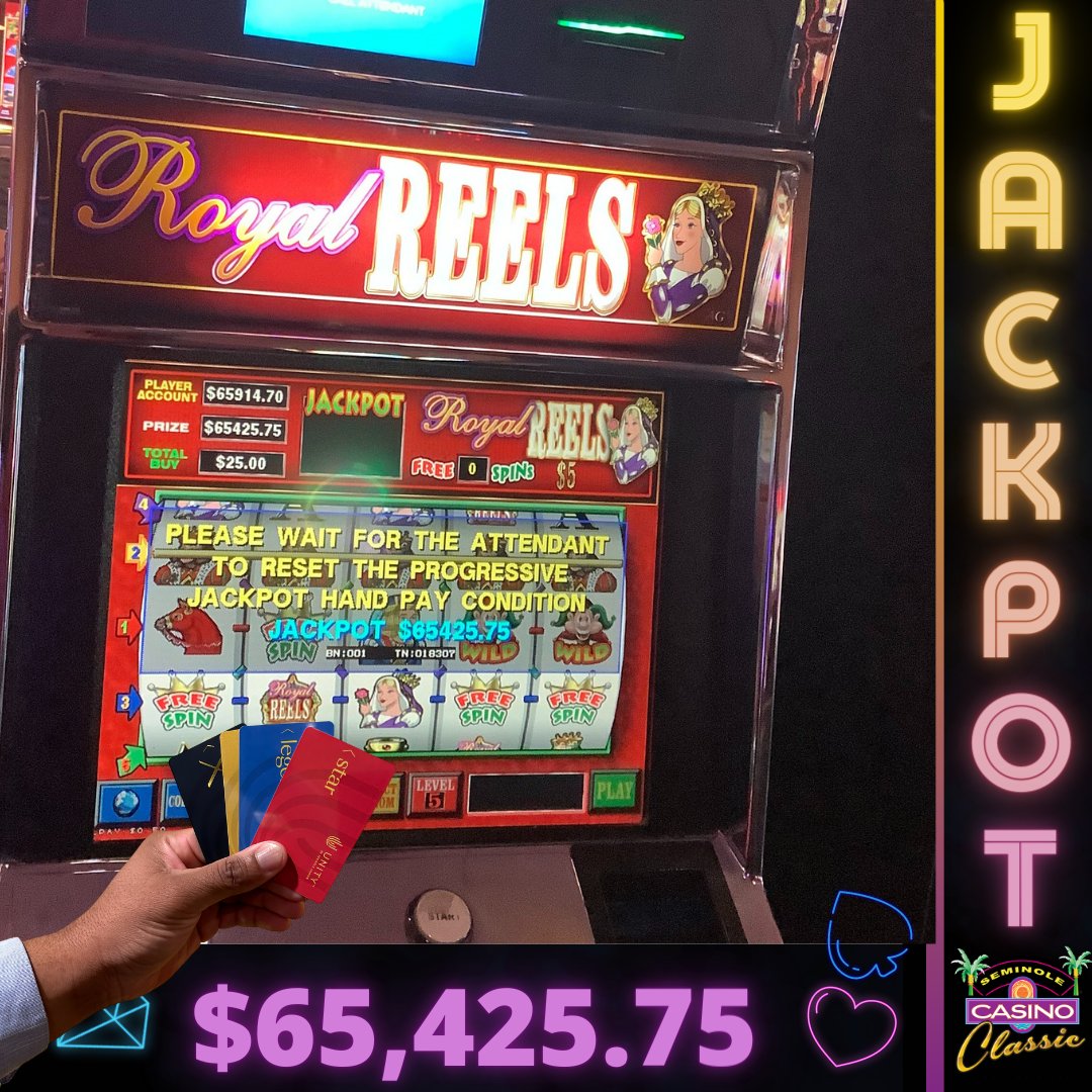 A huge $65,425.75 JACKPOT 🤑 won at the Royal Reels 👸 slot machine 🎰. Do not miss out. We're doubling your Royal Reels jackpots* won on January 12 & 19!
.
#jackpots #royalreels #luckywinner #winners #doublejackpot #classiccasino