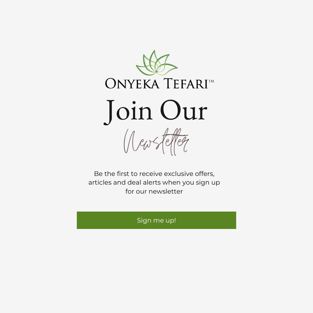 Are you looking to stay up-to-date on the latest deals and exclusive offers from Onyeka Tefari? Then sign up for our newsletter and be the first to receive all of the important information! 
#selfcare #spaservices #beautyroutines #relaxation #holistichealth