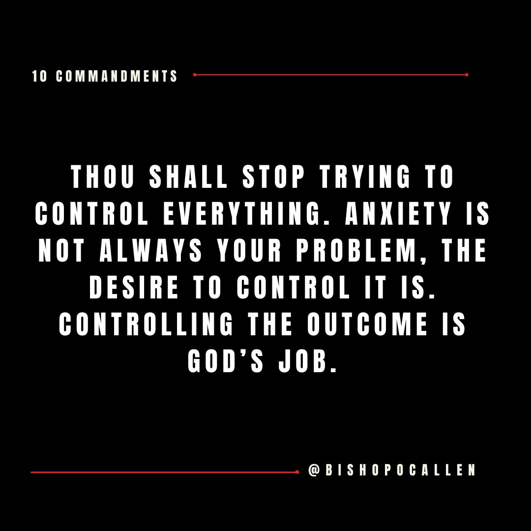 BishopOCAllen's tweet photo. YOUR 10 Commandments for 2023! @BishopOCAllen https://t.co/iiKUylqbVJ