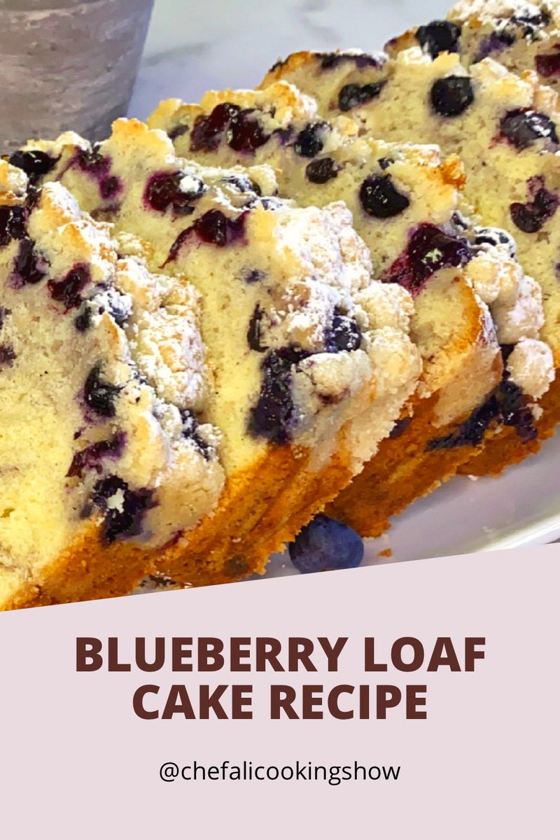 chefalicooking's tweet photo. Blueberry Loaf Cake Recipe: https://t.co/ZIj1kIMVfW https://t.co/LImneQM2Kx