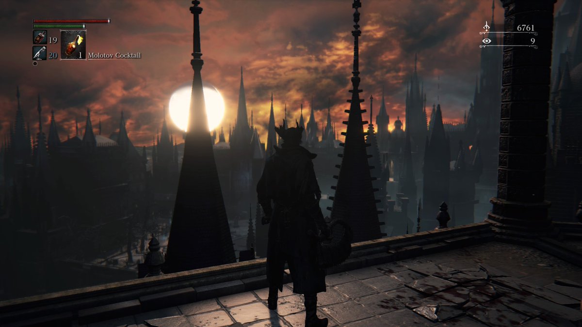 No game like it. Glad I gave it another shot. #Bloodborne