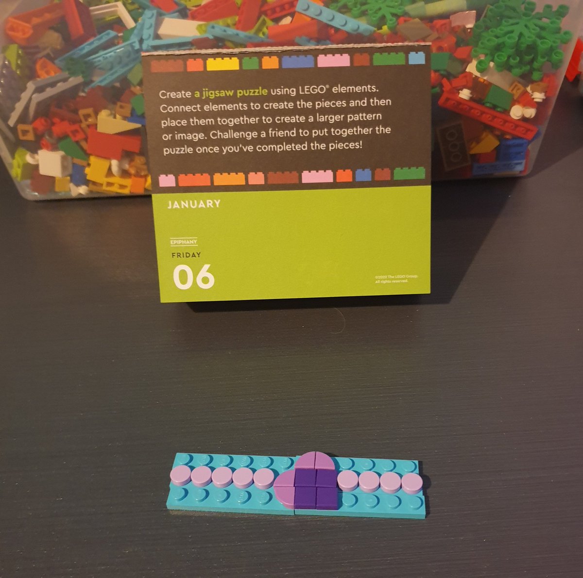 jslegobricks's tweet photo. Day 6 of the #dailylegobuildscalendar ... #legopuzzle 🙂
#lego #legobuild #legobricks #legoideas #lego® #legogram #legophoto #legomakes #minilegomakes #legomoc #legodailybuilds2023 #legodailybuilds #legodailybuildscalendar https://t.co/SeEyN7ffOZ