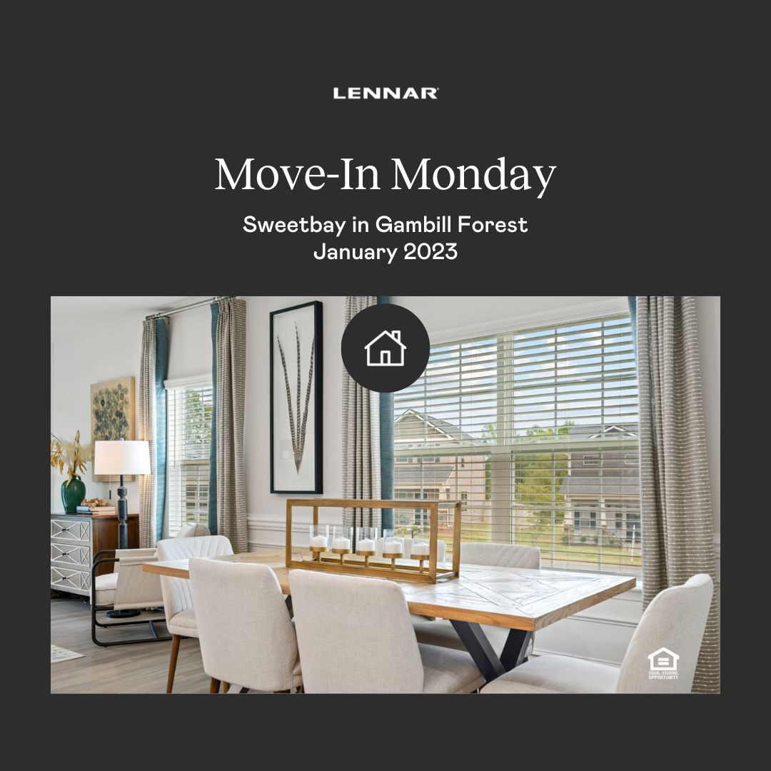 LennarCharNC's tweet image. Move-in Monday! The Sweetbay at Gambill Forest is ready for a homeowner! 😍 ✨ 🏠 

Schedule a tour with us today! spr.ly/60193rNlS

#lennarhomes #newhomesforsalecharlotte #moveinmonday