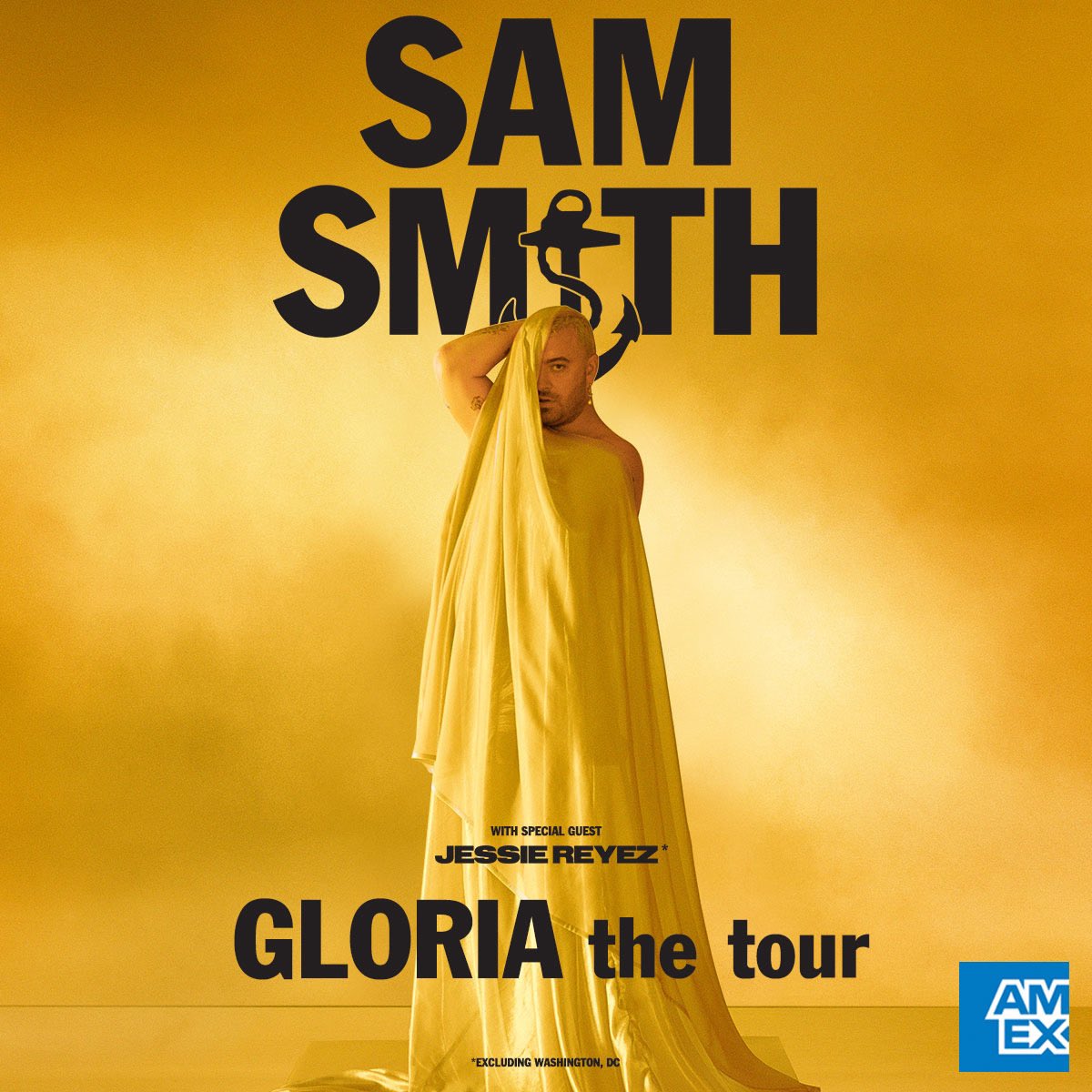samsmith's tweet photo. GLORIA the tour 💛

A limited number of presale tickets are available to @AmericanExpress card members now, and until 1/12 at 10pm local. Terms apply https://t.co/vdejddVxOh https://t.co/ZJVKMokbph