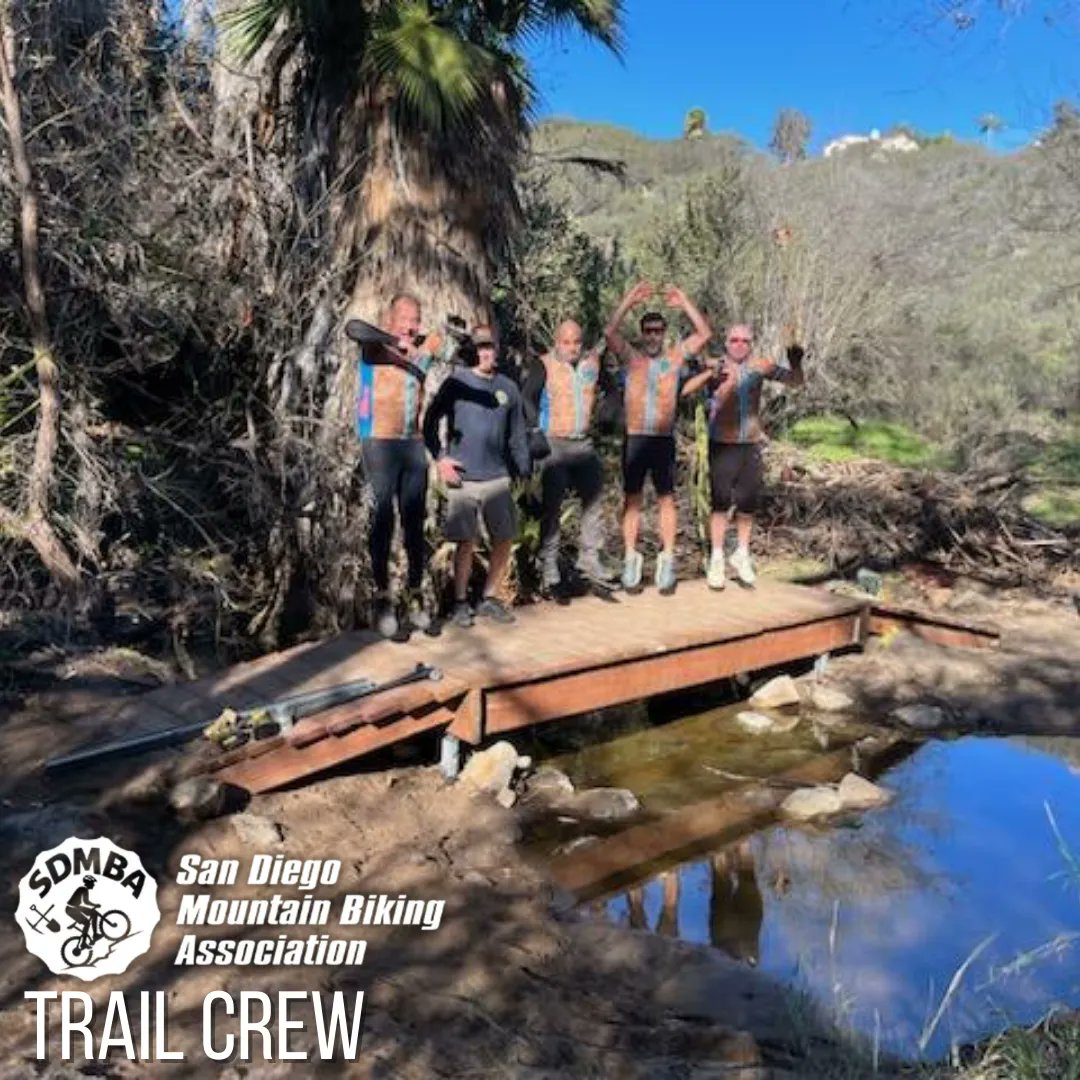 sdmba's tweet photo. ⚒️ SDMBA Trail Maintenance ⚒️
Lake Hodges & Daley Ranch saw some much-needed trail love over the weekend.
Trail Maintenance Days | RSVP: https://t.co/Th9XWLM0pd
#SDMBA #TrailMaintenance #SanDiego #TrailAdvocacy #DaleyRanch #LakeHodges #MountainBiking #TrailAdvocacy #MTB https://t.co/Z4dX8cKg5W