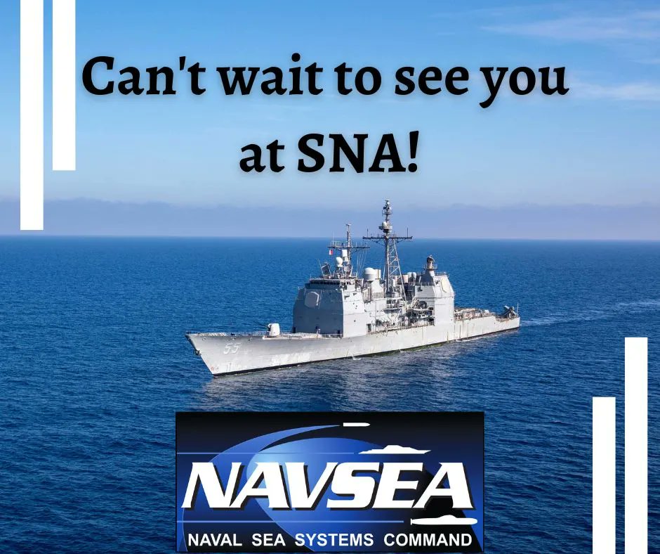 NAVSEA's tweet photo. Will we see you all tomorrow at the #SurfaceNavyAssociation Symposium? Make sure to stop by our booth # 318! We will have presentations all three days of the symposium so you don't want to miss the great information. 

https://t.co/XOd5umjFGs 
#NAVSEA #SNA #SurfaceNavyAssociation https://t.co/g4avRICVSh