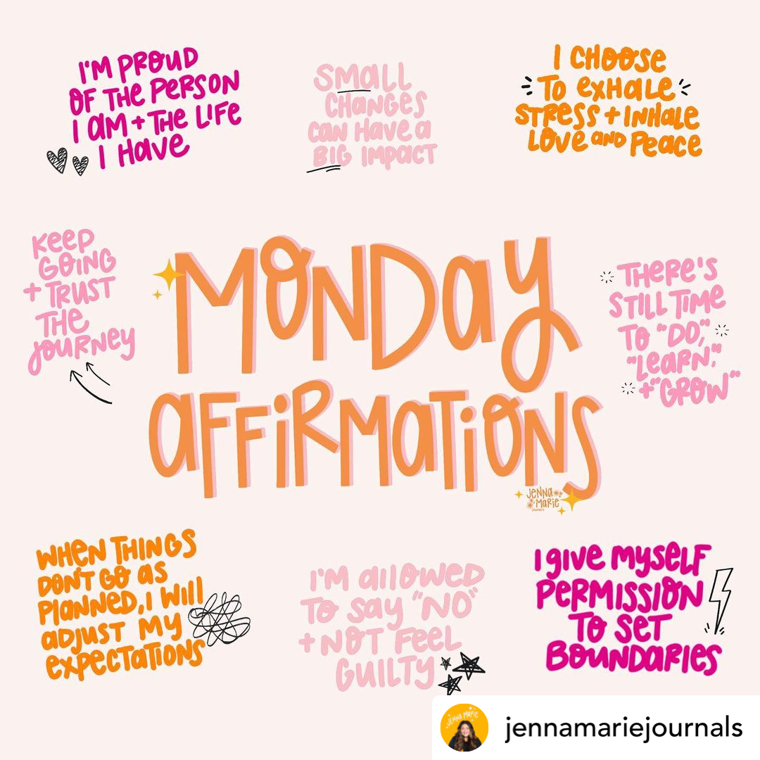 Here are a few Monday affirmations that might bring positivity to your week. Being #kindtoyourself and giving yourself the freedom to grow is essential, and it's okay to #makemistakes. If you need to talk, our member centres and #ONTX are here to support you. #selflove