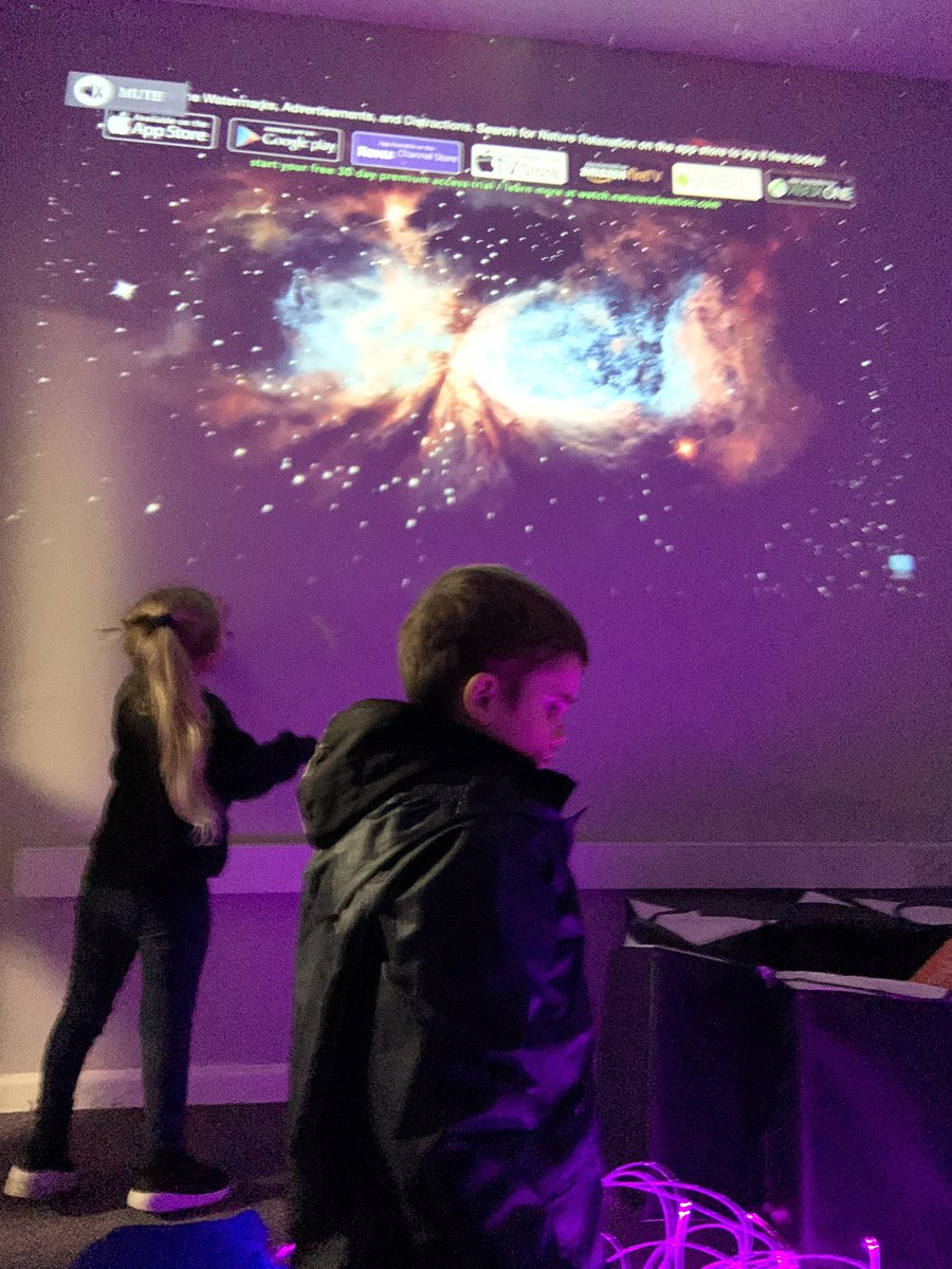 Natterjacks_RCP's tweet photo. We loved using the Burrow to explore the solar system this afternoon, with deep sounds and video projections providing an experience of flying through space. Such a great tool for building language and engagement ☄️🚀🪐 #rcpscience #wegrow #welearn #rcpenglish https://t.co/URfQuY4z6U