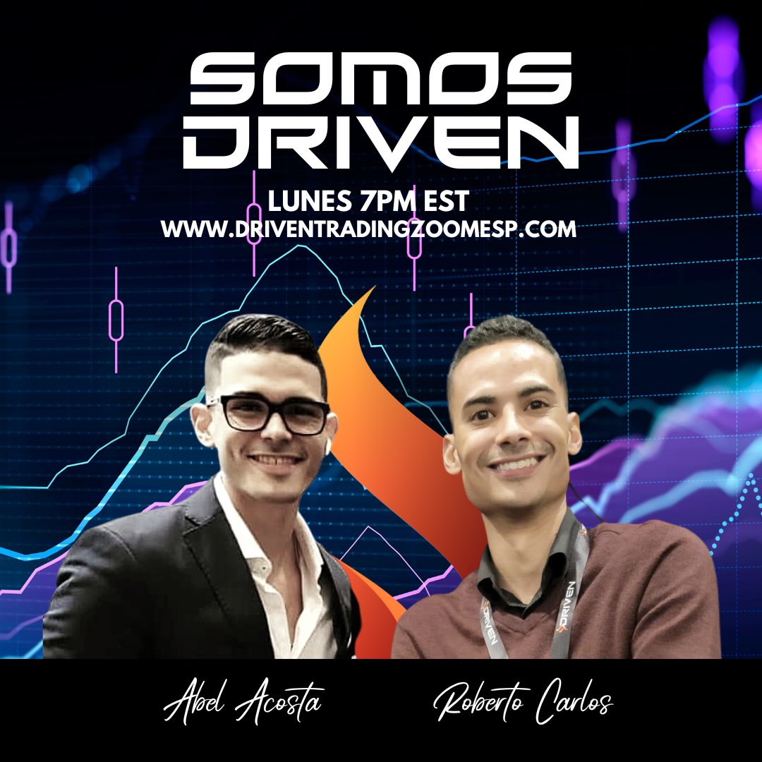drivenespanol's tweet image. Eleva tus habilidades al siguiente nivel.  
Únete a nosotros EN VIVO este Lunes a las 7:00 PM ET para saber quiénes somos, qué hacemos y cómo puedes unirte a nosotros.
#eduaciónentrading #estrategiadetrading #educaciónemprendimiento #crecrimientopersonal
#habilidades