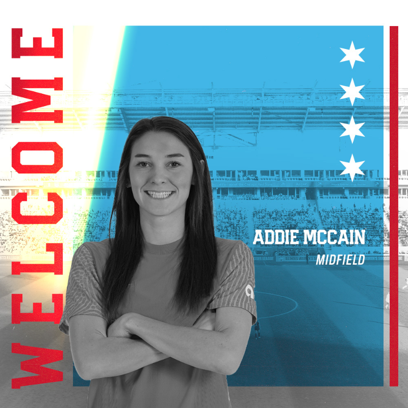 theChicagoStars's tweet photo. Our new GM is already hard at work💪
Welcome to the Red Stars, @Addie_McCain 🤝