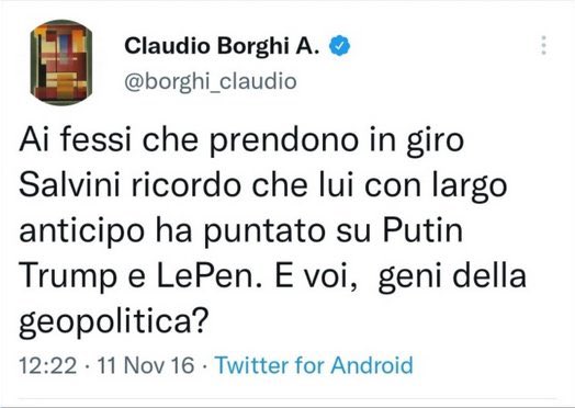 I geni della politica #inarrivabili
