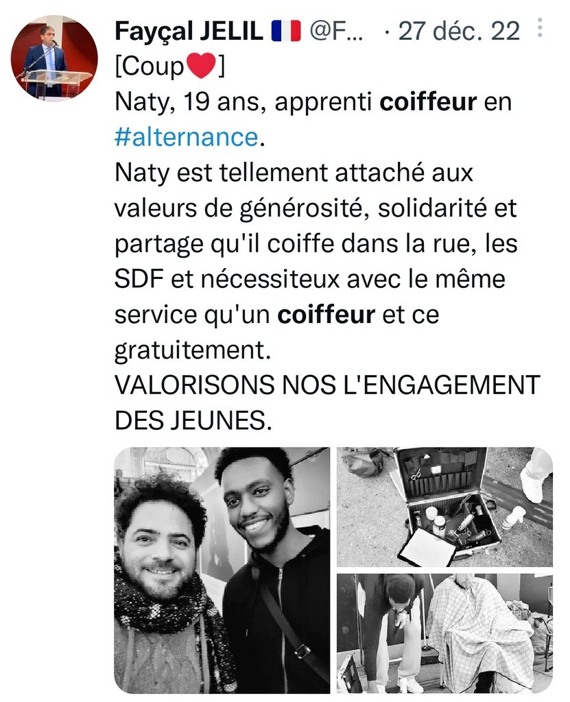 Fayçal JELIL 🇫🇷 on Twitter "Prudence souhaite aussi donner un peu de son temps à des activités