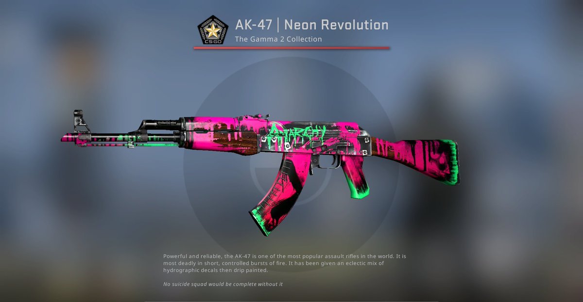elfanta_'s tweet photo. (20$) AK-47 | Neon Revolution - Giveaway 🎁

- Retweet &amp; Follow me
- Tag 1 friend
- Suscribe &amp; Like: https://t.co/7tpaAYADSL (show proof)

Rolling in 3 days! ⏰ https://t.co/sru717uqio