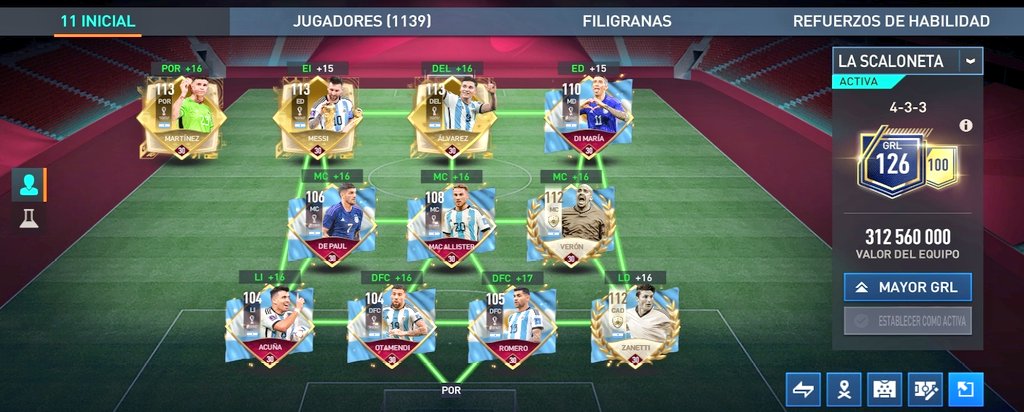 Al Fin, Full Argentina 🇦🇷 #fifamobile <a href="/HDWolvie/">WolvieHD</a> <a href="/Adr1anefYT/">ADR1ANEF 🇦🇷</a> @jesus_lpa
